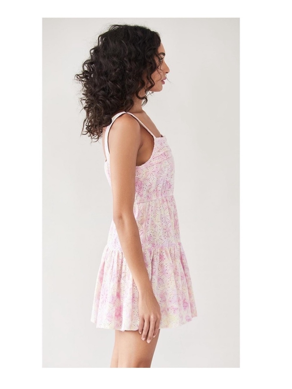 Sundress Marta Dress In Eyelet Tie And Dye Nwt Size S — image 6 of 8